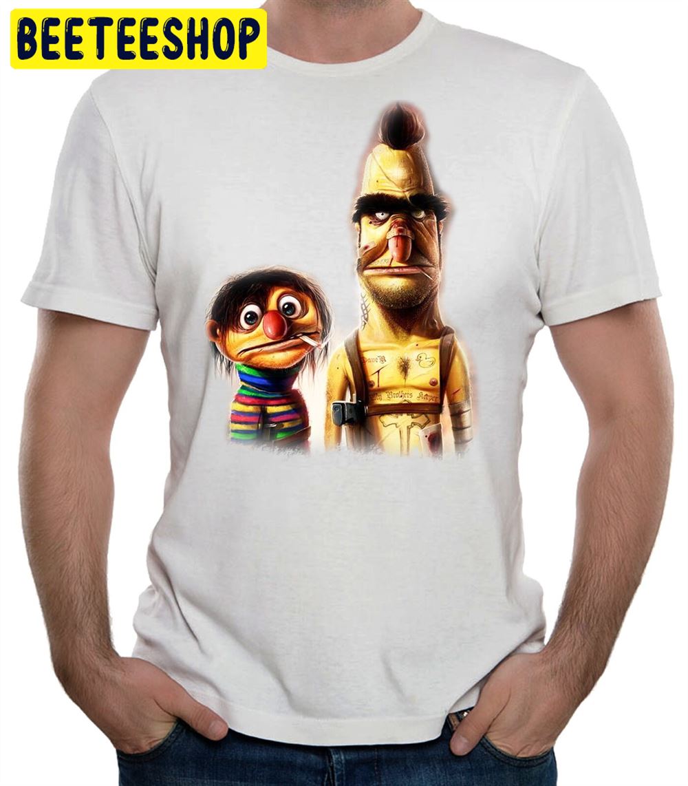 Epi And Blas Killers Sesame Neighborhood Unisex T-Shirt Epi And Blas Killers Sesame Neighborhood Unisex T-Shirt