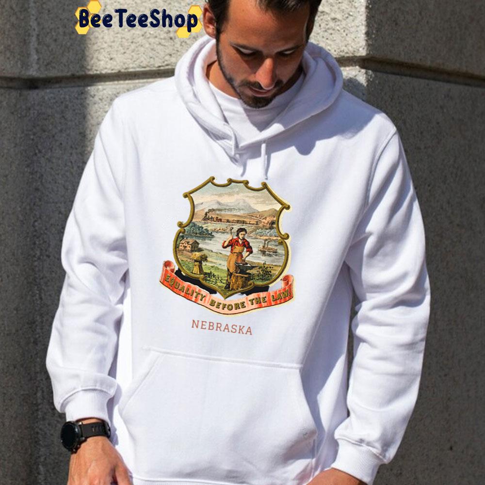 Equality Before The Law Nebraska State Coat Arms Unisex T-Shirt Equality Before The Law Nebraska State Coat Arms Unisex T-Shirt