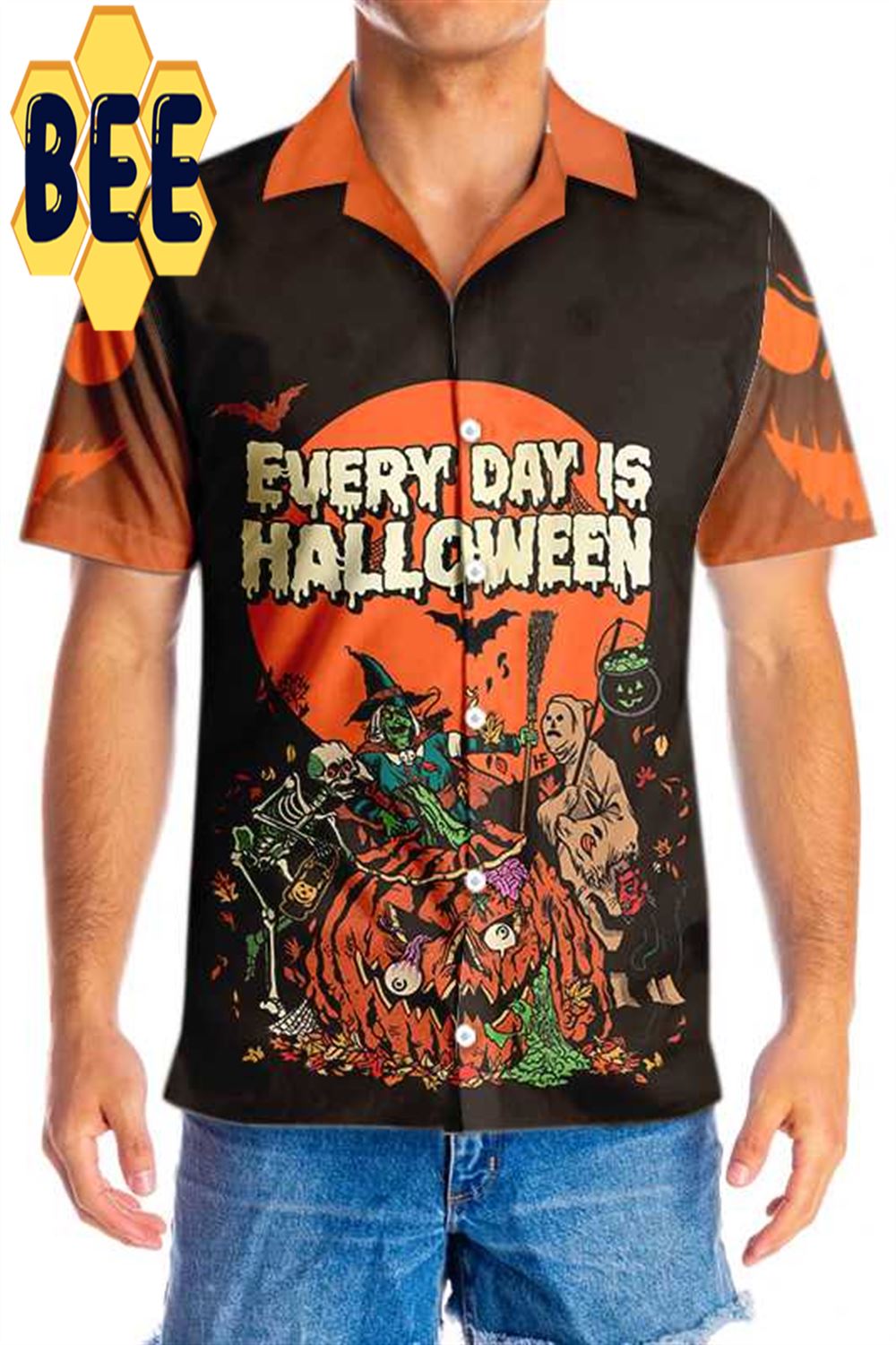 Everyday Is Halloween Shirt For Men Hawaiian Shirt Everyday Is Halloween Shirt For Men Hawaiian Shirt