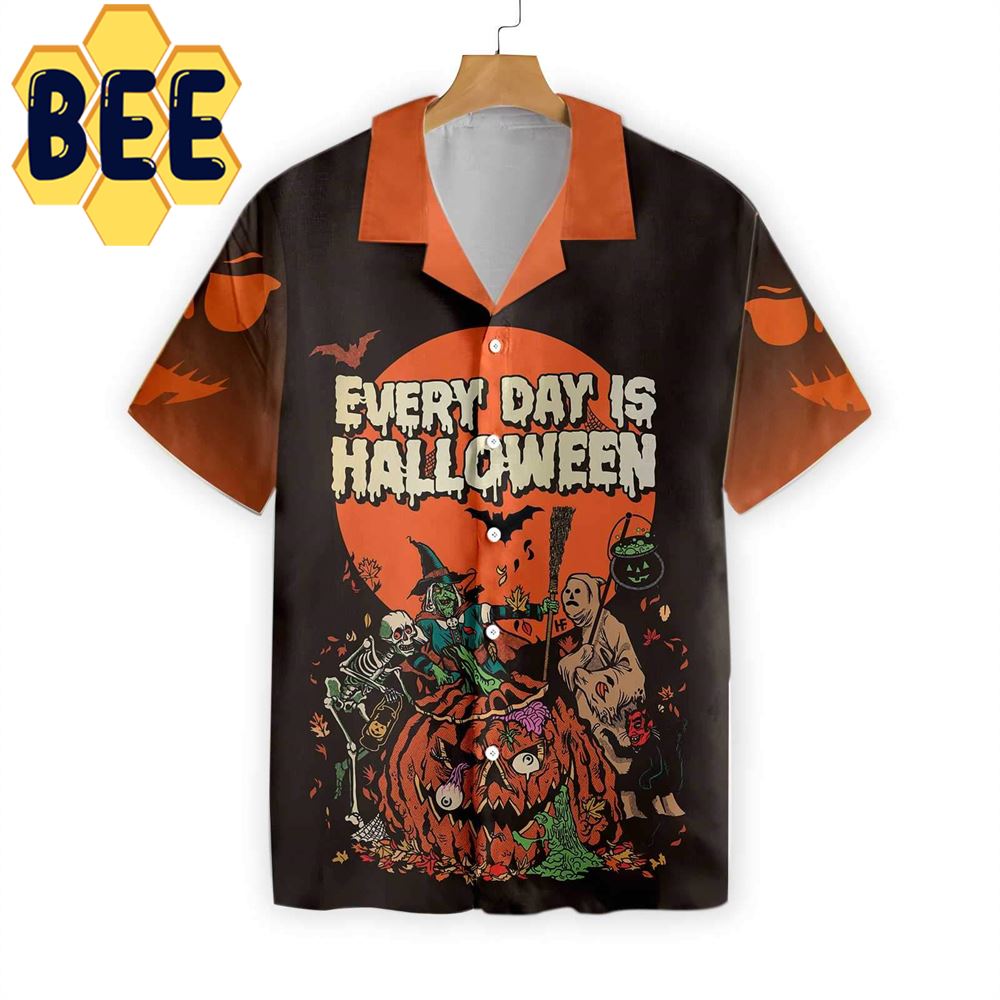Everyday Is Halloween Shirt For Men Hawaiian Shirt Everyday Is Halloween Shirt For Men Hawaiian Shirt