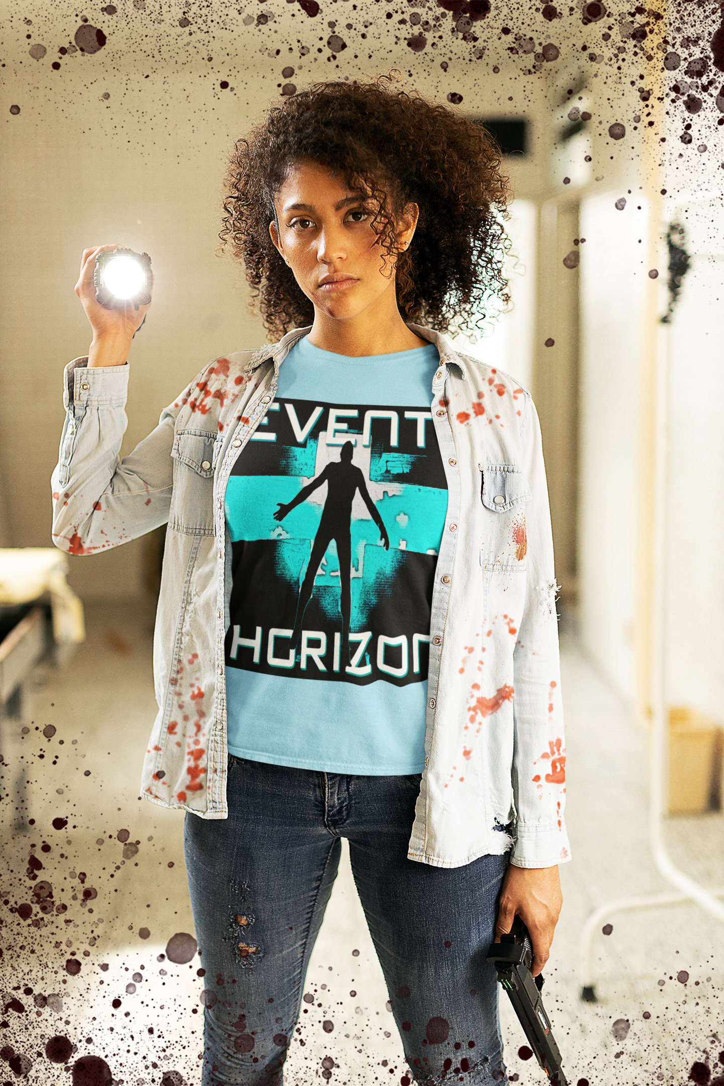 Fan Art Event Horizon Movie Halloween Unisex T-Shirt Fan Art Event Horizon Movie Halloween Unisex T-Shirt