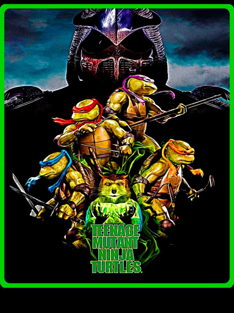 Fan Art Teenage Mutant Ninja Turtles Movie Halloween Unisex T-Shirt Fan Art Teenage Mutant Ninja Turtles Movie Halloween Unisex T-Shirt