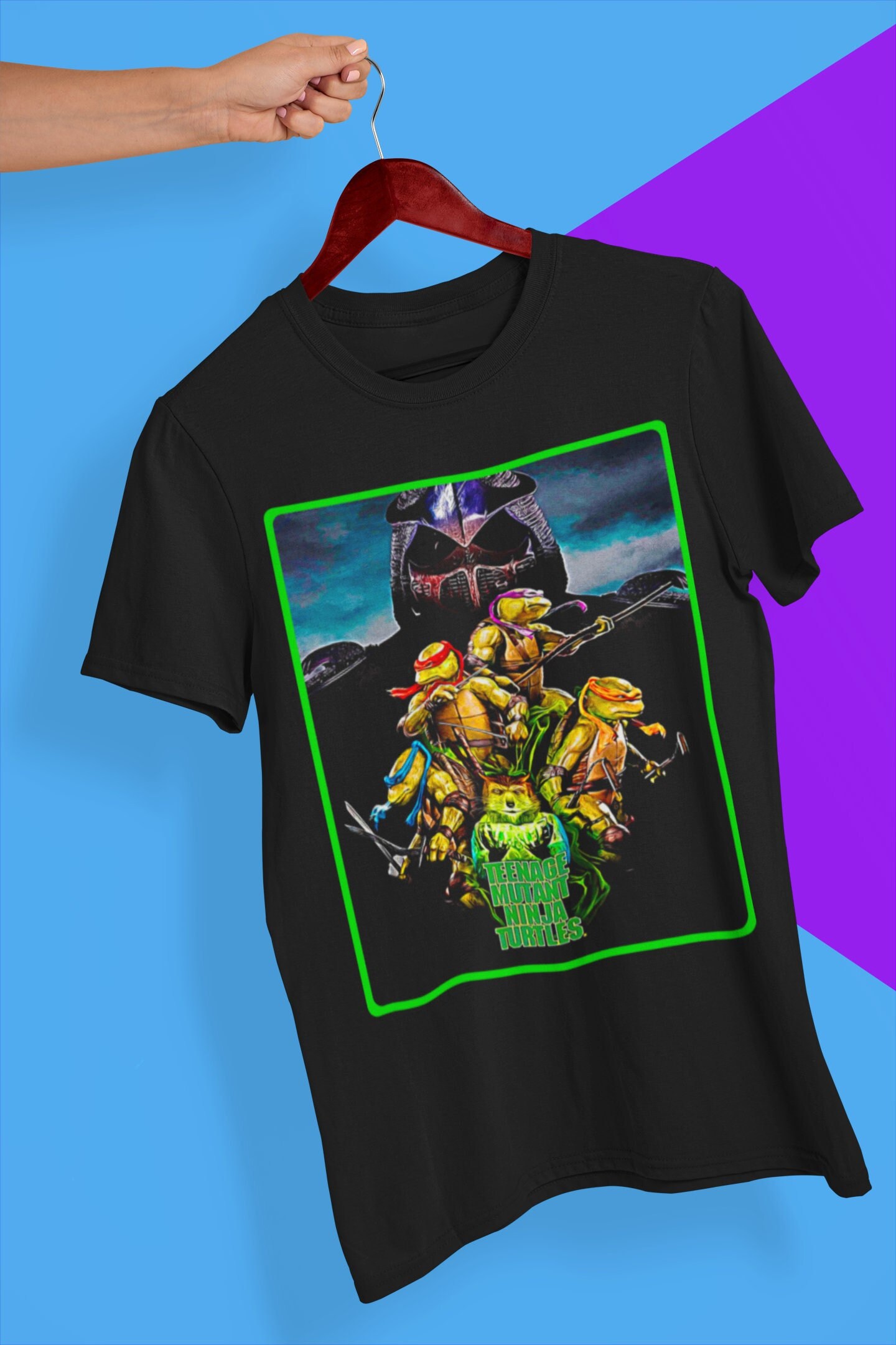 Fan Art Teenage Mutant Ninja Turtles Movie Halloween Unisex T-Shirt Fan Art Teenage Mutant Ninja Turtles Movie Halloween Unisex T-Shirt