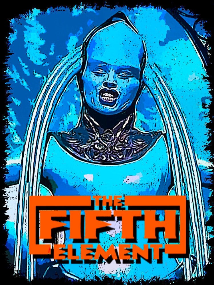 Fan Art The Fifth Element Halloween Unisex T-Shirt Fan Art The Fifth Element Halloween Unisex T-Shirt