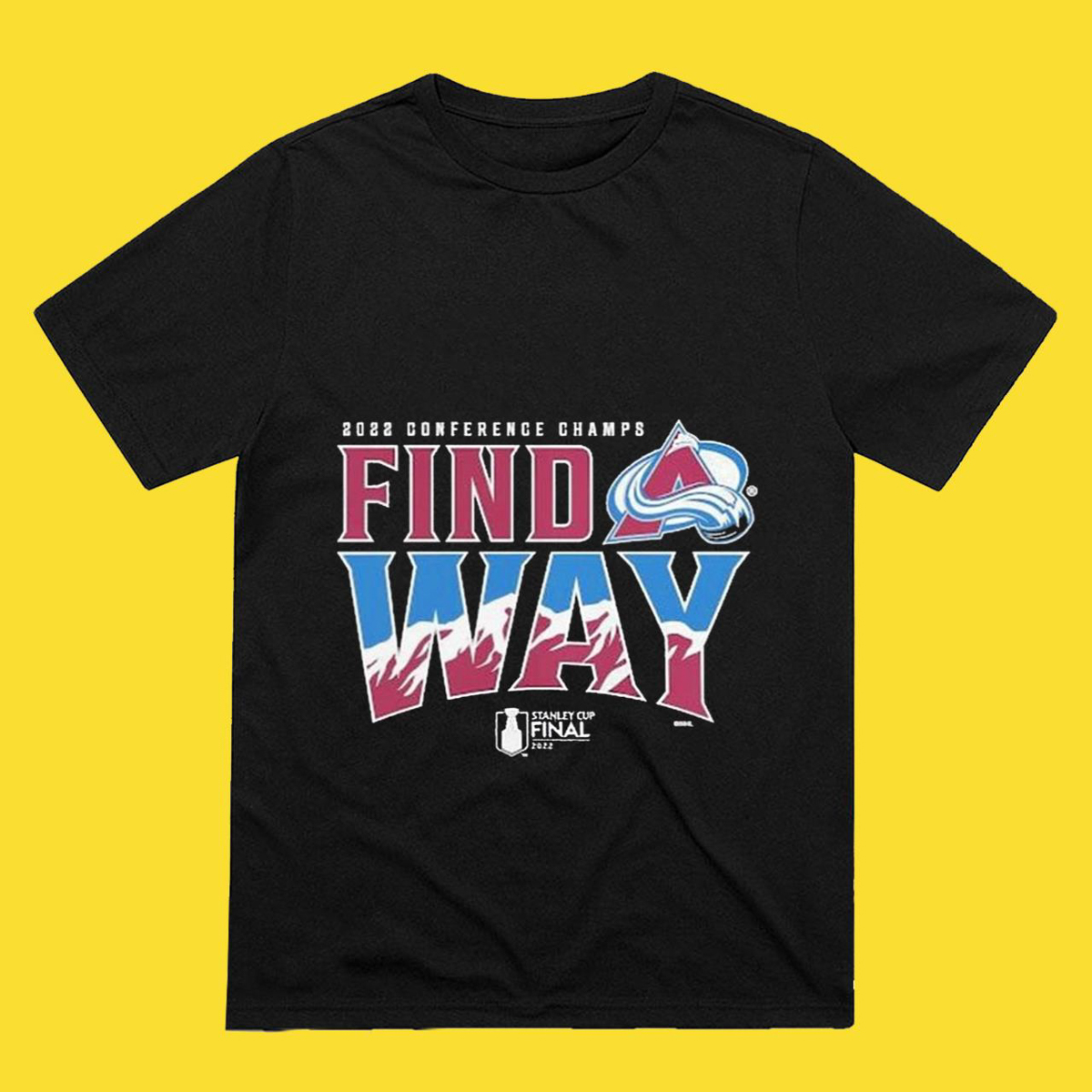 Fanatics Branded 2022 Western Conference Champions Big And Tall Home Ice Colorado Avalanche Hockey Unisex T-Shirt Fanatics Branded 2022 Western Conference Champions Big And Tall Home Ice Colorado Avalanche Hockey Unisex T-Shirt