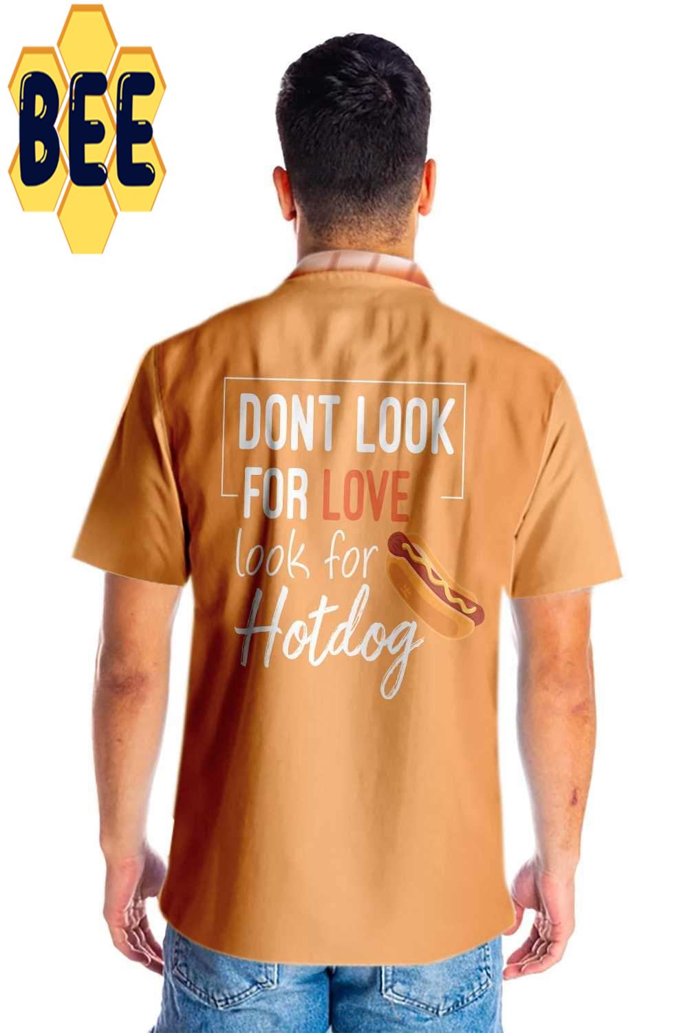 Funny Hot Dog Hawaiian Shirt Funny Hot Dog Hawaiian Shirt