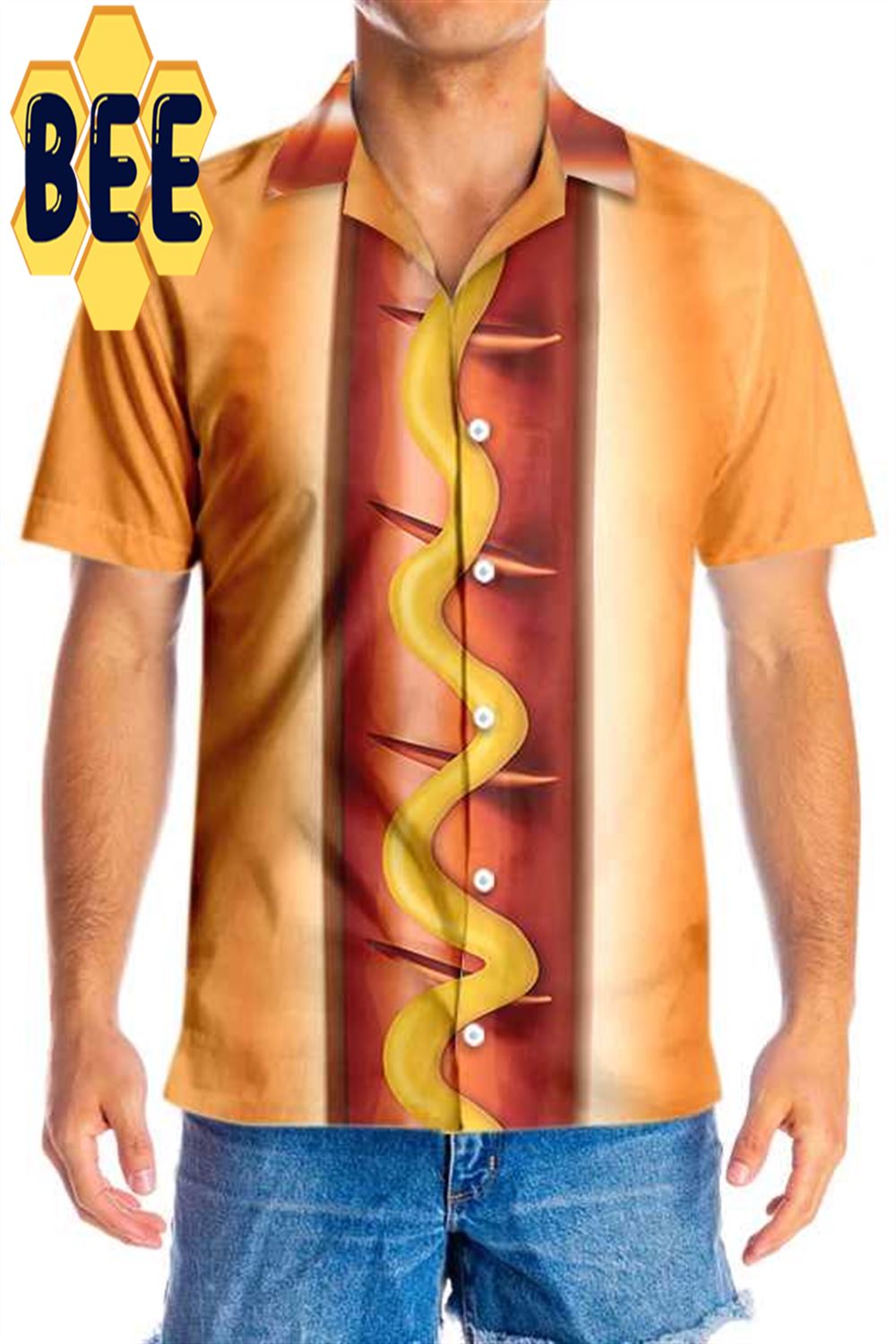 Funny Hot Dog Hawaiian Shirt Funny Hot Dog Hawaiian Shirt