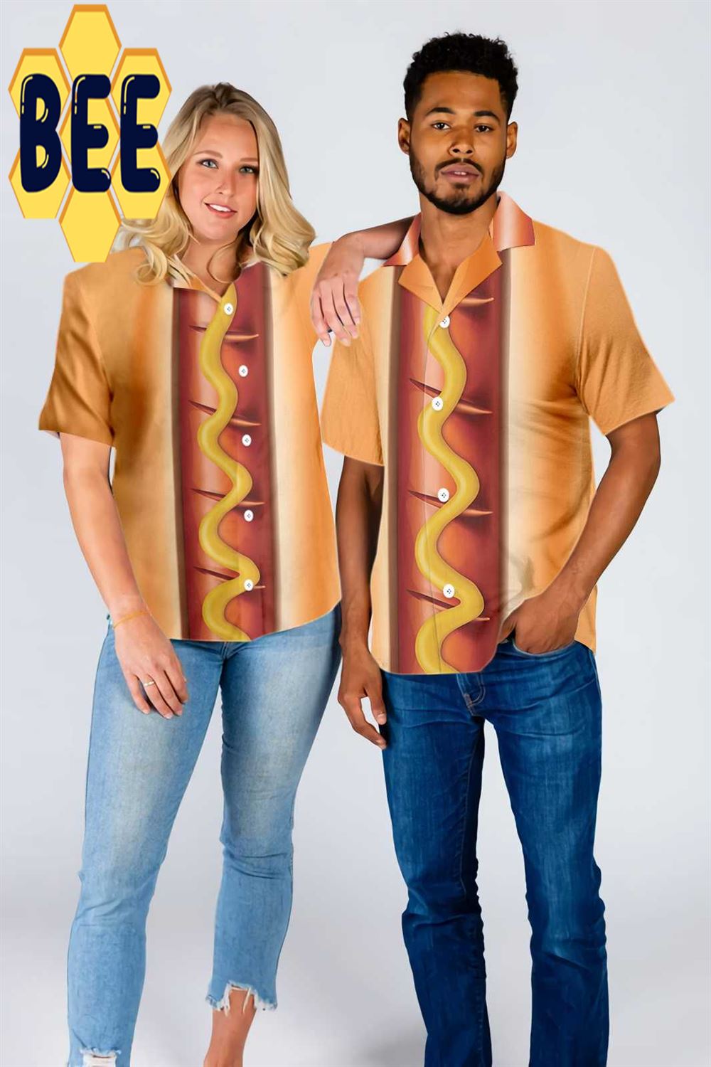 Funny Hot Dog Hawaiian Shirt Funny Hot Dog Hawaiian Shirt