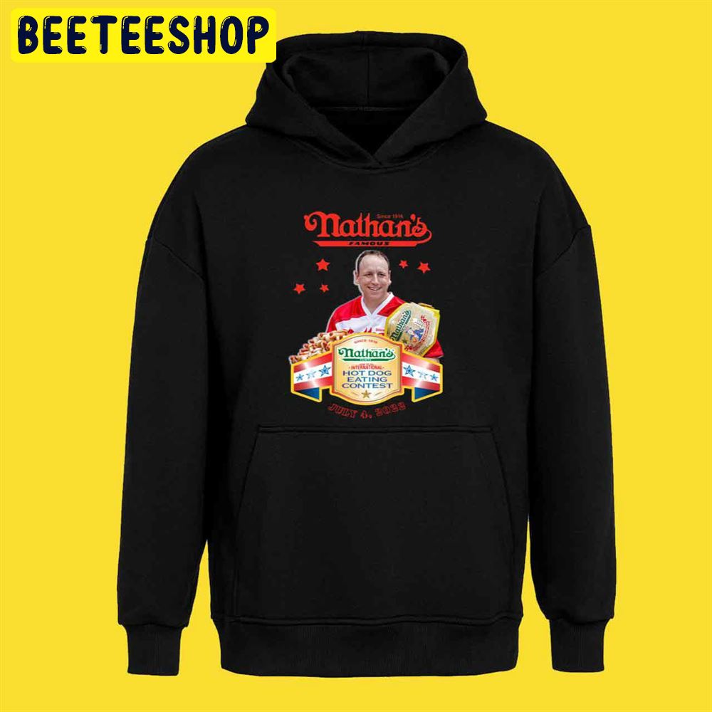 Funny Joey Chestnut Nathans Hot Dog Eating Contest 2021 Unisex T-Shirt Funny Joey Chestnut Nathans Hot Dog Eating Contest 2021 Unisex T-Shirt
