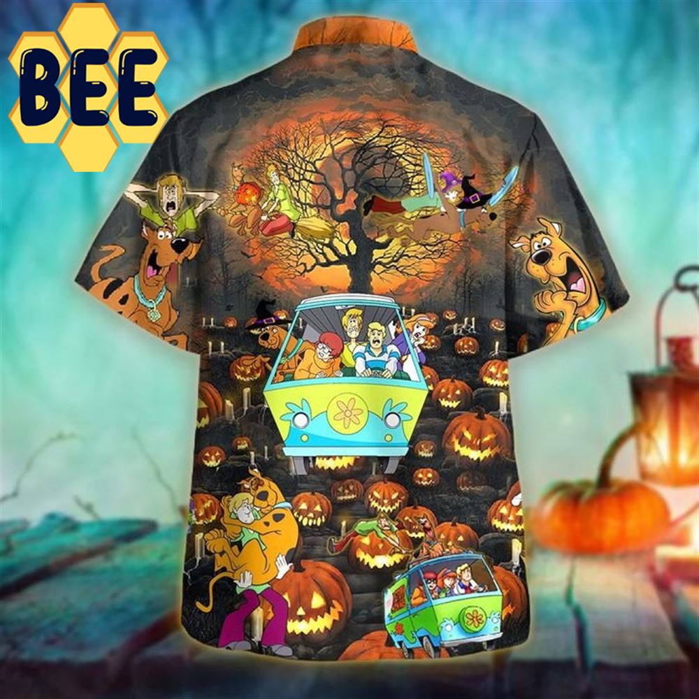Funny SCBD Scoopy Doo Halloween Hawaiian Shirt Funny SCBD Scoopy Doo Halloween Hawaiian Shirt