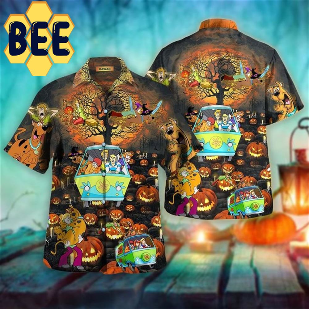 Funny SCBD Scoopy Doo Halloween Hawaiian Shirt Funny SCBD Scoopy Doo Halloween Hawaiian Shirt