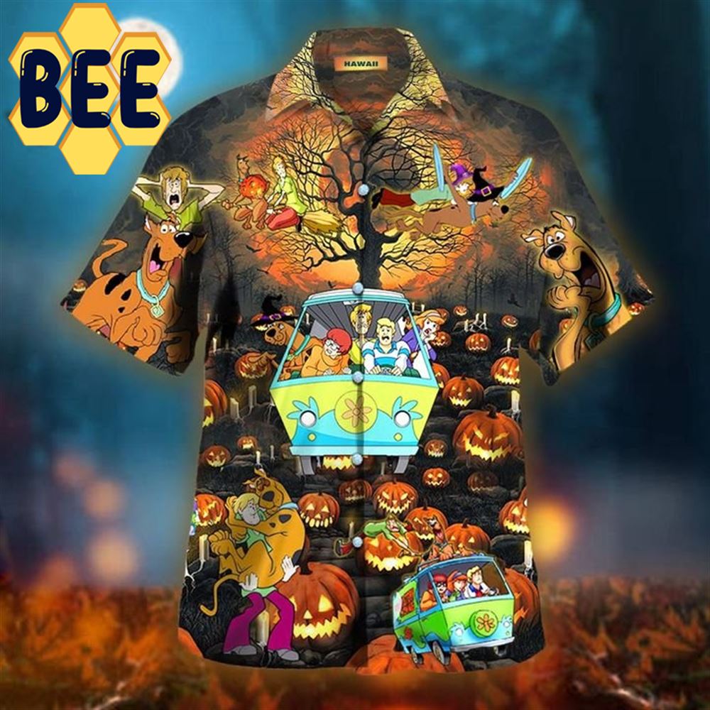 Funny SCBD Scoopy Doo Halloween Hawaiian Shirt Funny SCBD Scoopy Doo Halloween Hawaiian Shirt