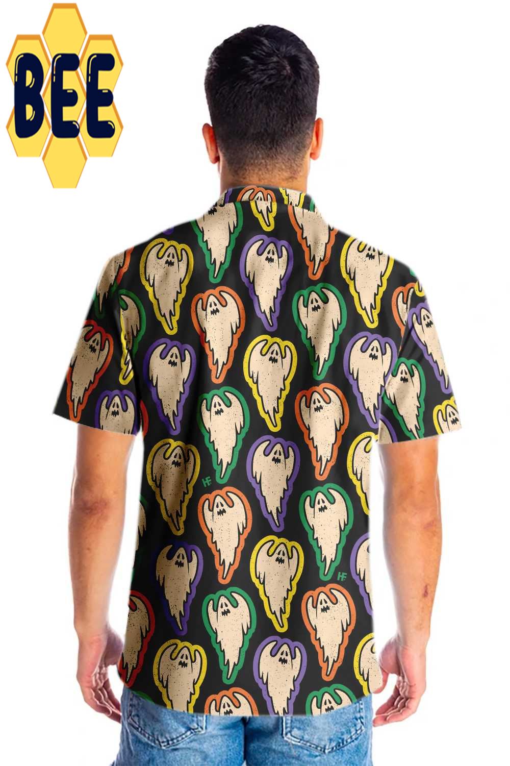 Ghosts Halloween Hawaiian Shirt Ghosts Halloween Hawaiian Shirt