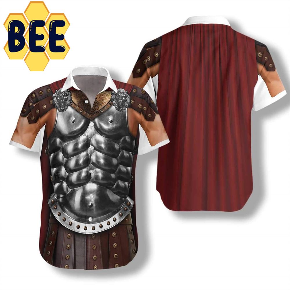 Gladiator Halloween Hawaiian Shirt Gladiator Halloween Hawaiian Shirt