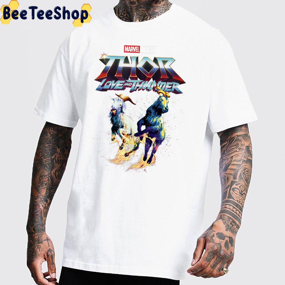 Goat Thor Love And Thunder Unisex T-Shirt Goat Thor Love And Thunder Unisex T-Shirt