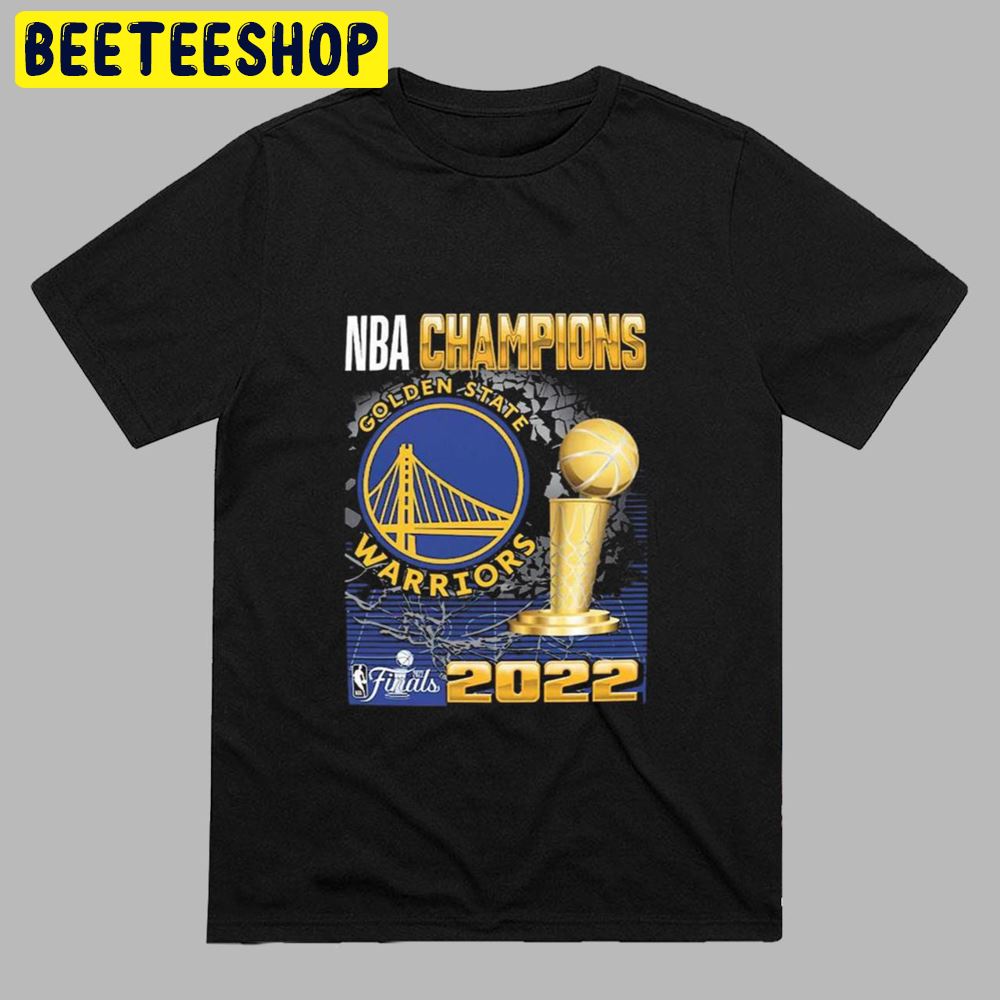Golden State Warriors 2022 NBA Finals Champions Trophy Unisex T-Shirt Golden State Warriors 2022 NBA Finals Champions Trophy Unisex T-Shirt