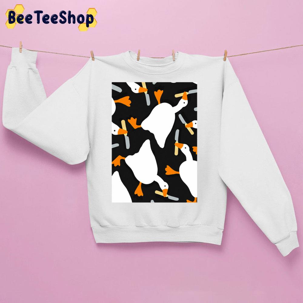 Goose With Knife Unisex Sweatshirt Goose With Knife Unisex Sweatshirt