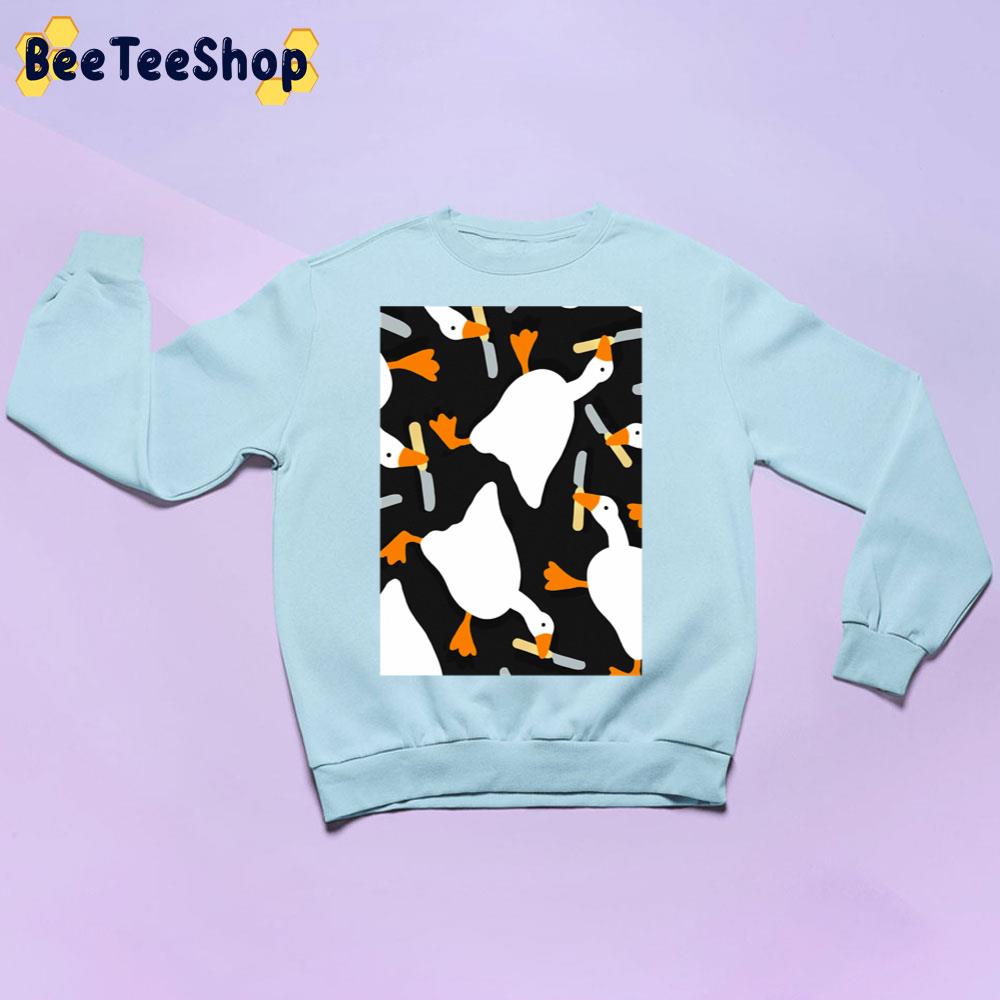 Goose With Knife Unisex Sweatshirt Goose With Knife Unisex Sweatshirt
