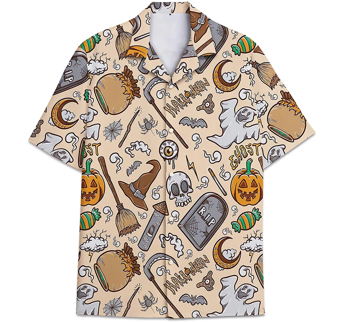 Gosh Pumpkin Halloween Hawaiian Shirt Gosh Pumpkin Halloween Hawaiian Shirt