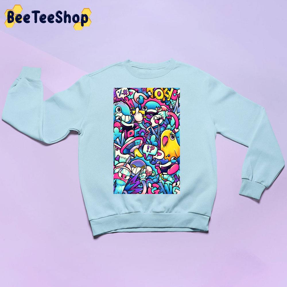 Gradient Sinspace Copic Marker Unisex Sweatshirt Gradient Sinspace Copic Marker Unisex Sweatshirt