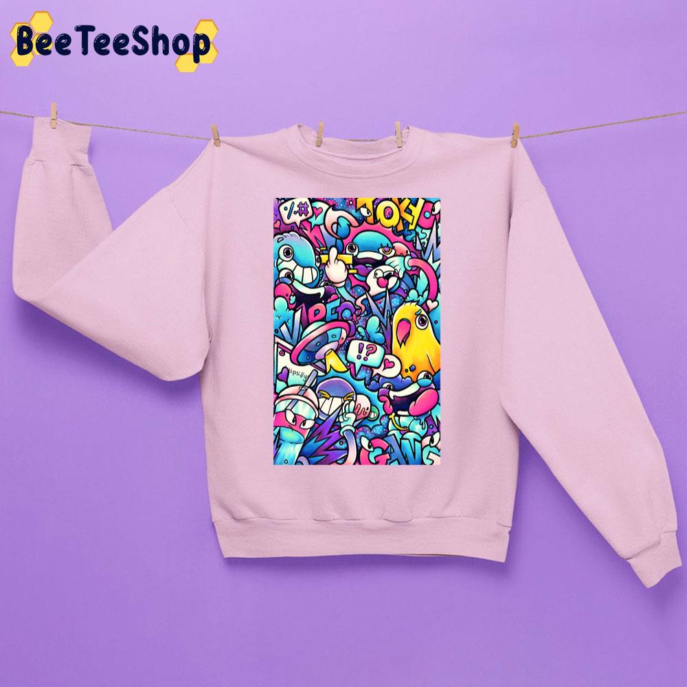Gradient Sinspace Copic Marker Unisex Sweatshirt Gradient Sinspace Copic Marker Unisex Sweatshirt