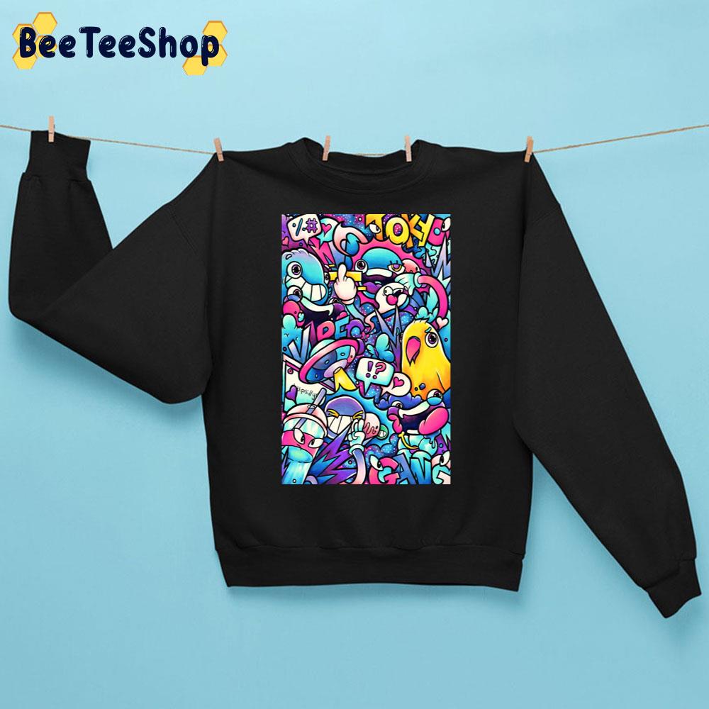 Gradient Sinspace Copic Marker Unisex Sweatshirt Gradient Sinspace Copic Marker Unisex Sweatshirt