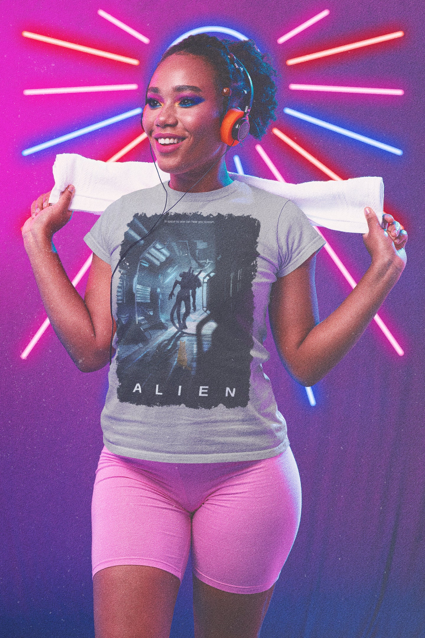 Graphic Art Alien Movie Halloween Unisex T-Shirt Graphic Art Alien Movie Halloween Unisex T-Shirt