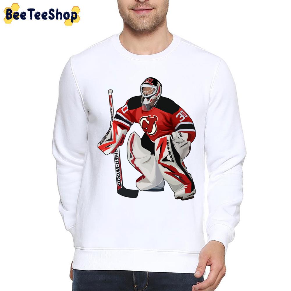 Graphic Art Martin Brodeur Hockey Unisex T-Shirt Graphic Art Martin Brodeur Hockey Unisex T-Shirt