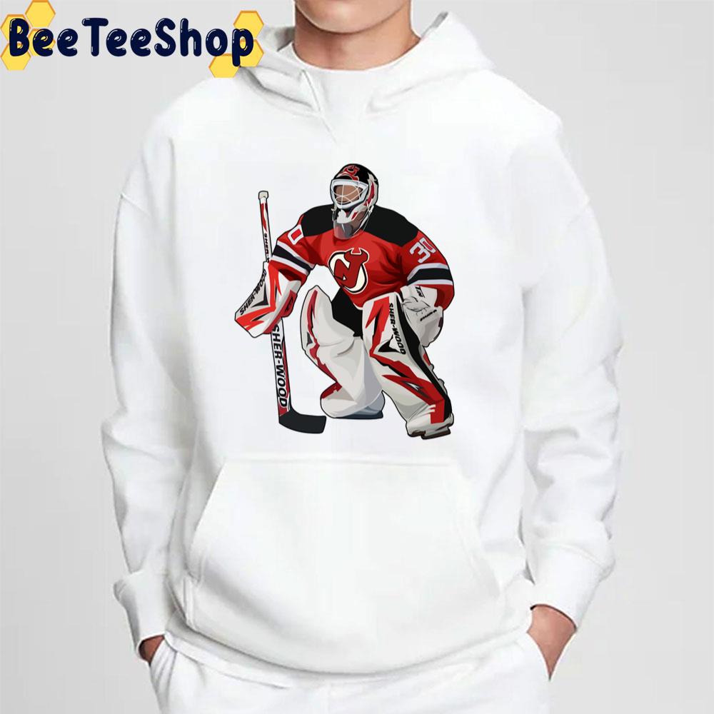 Graphic Art Martin Brodeur Hockey Unisex T-Shirt Graphic Art Martin Brodeur Hockey Unisex T-Shirt