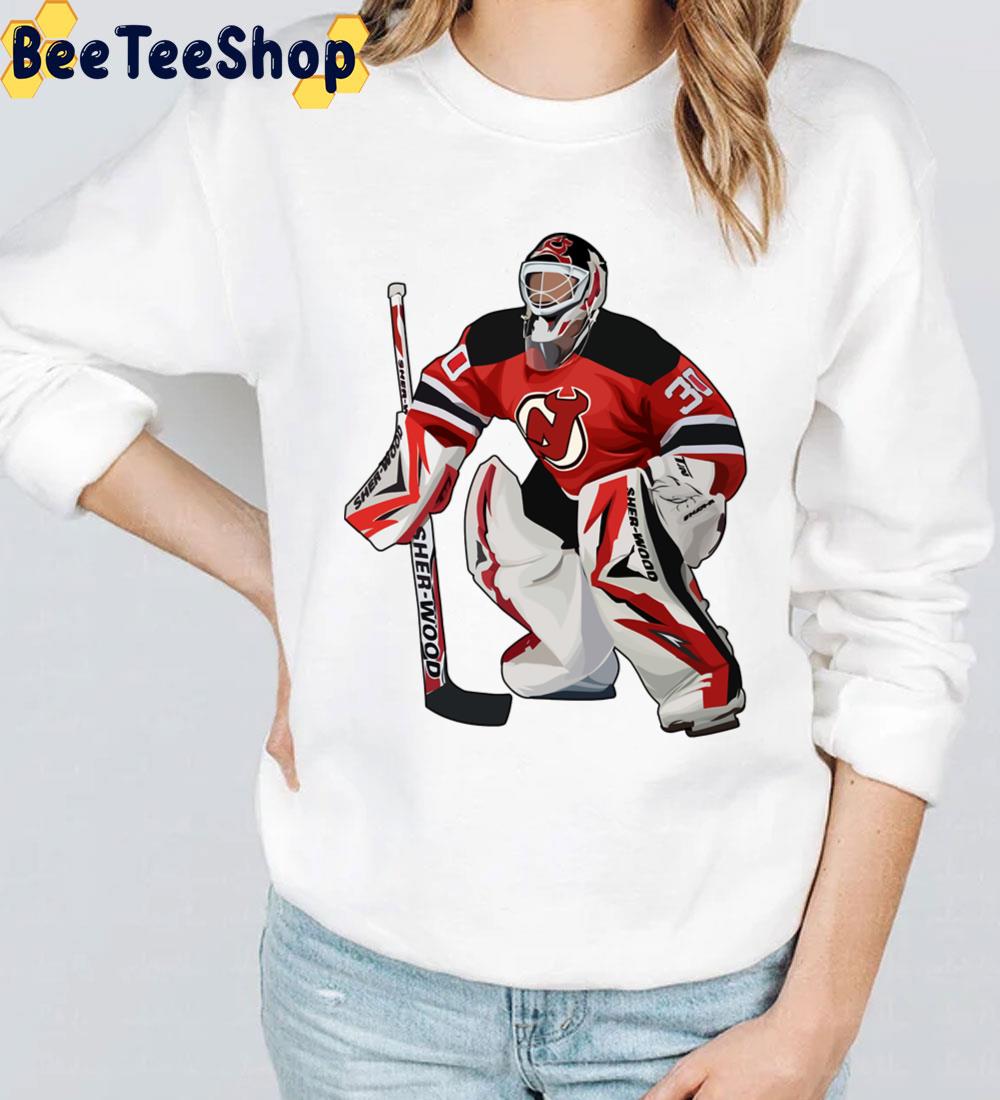Graphic Art Martin Brodeur Hockey Unisex T-Shirt Graphic Art Martin Brodeur Hockey Unisex T-Shirt