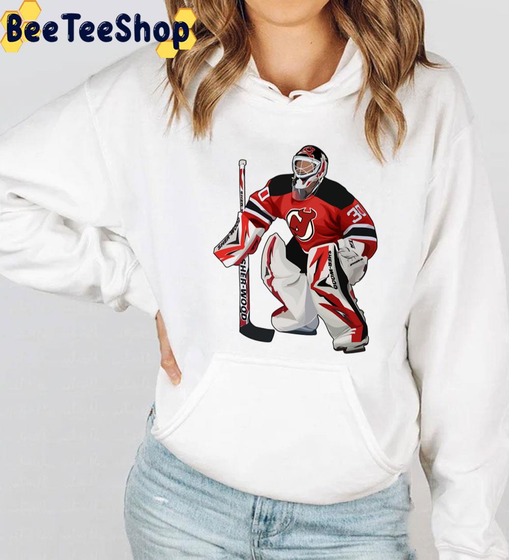 Graphic Art Martin Brodeur Hockey Unisex T-Shirt Graphic Art Martin Brodeur Hockey Unisex T-Shirt