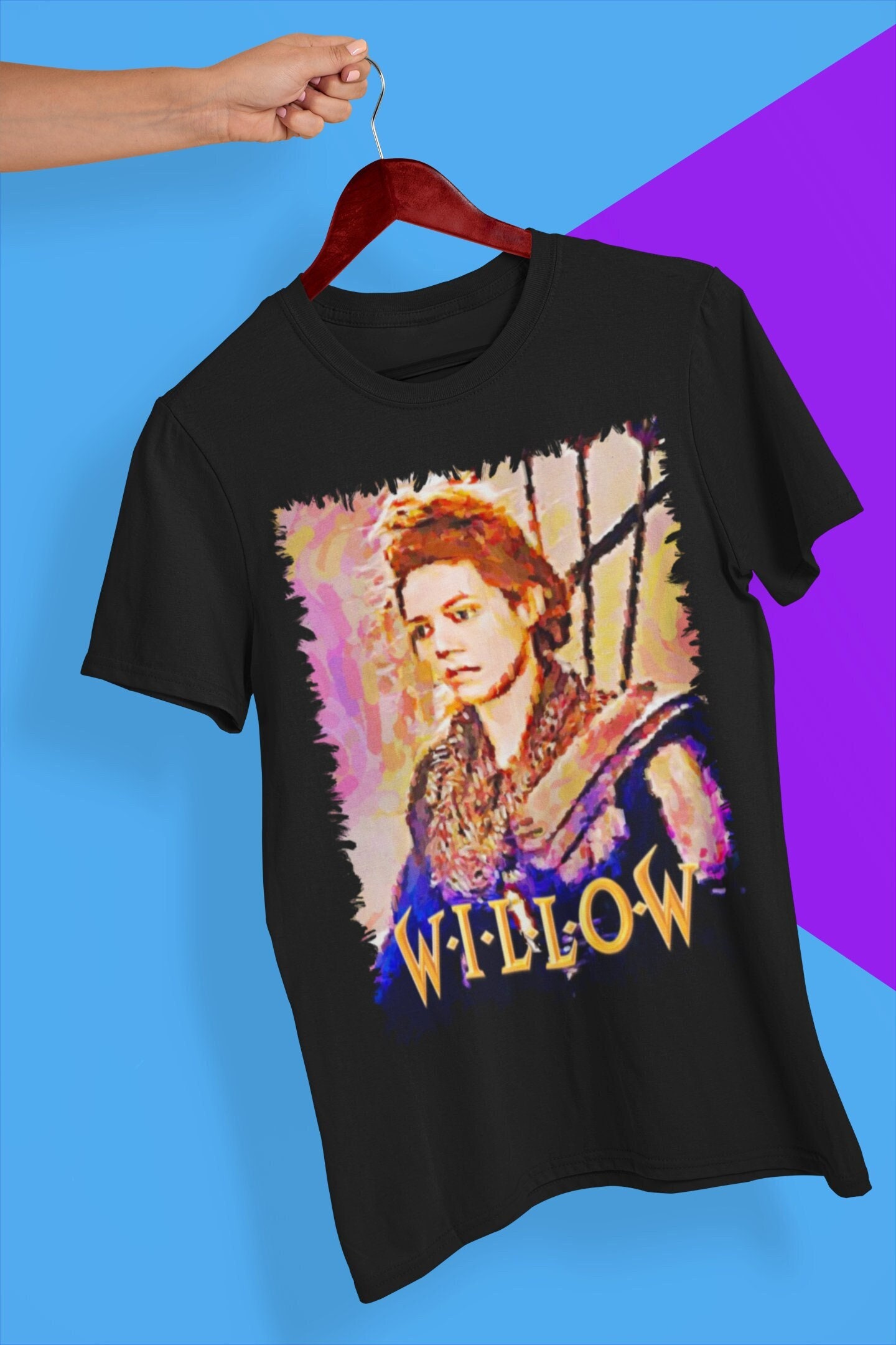 Graphic Design Willow Movie Halloween Unisex T-Shirt Graphic Design Willow Movie Halloween Unisex T-Shirt