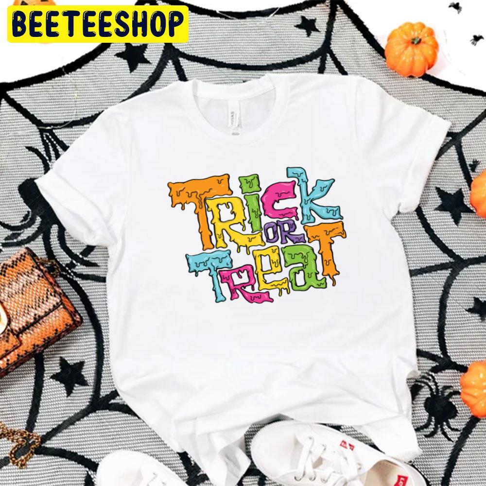 Graphic Trick Or Treat Halloween Unisex T-Shirt Graphic Trick Or Treat Halloween Unisex T-Shirt