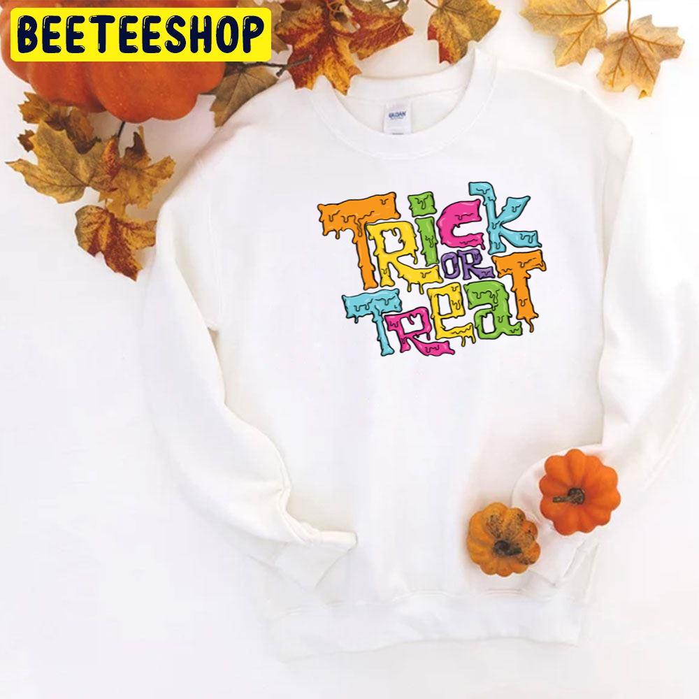 Graphic Trick Or Treat Halloween Unisex T-Shirt Graphic Trick Or Treat Halloween Unisex T-Shirt