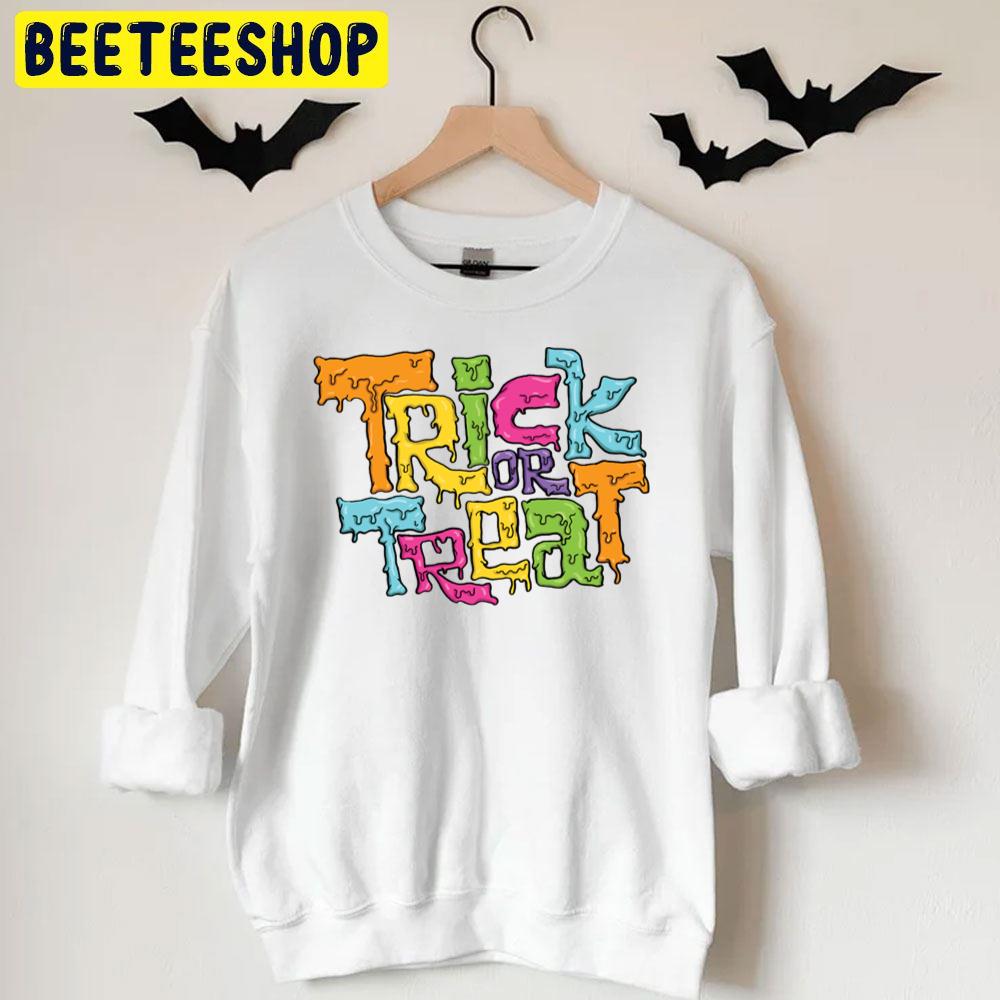 Graphic Trick Or Treat Halloween Unisex T-Shirt Graphic Trick Or Treat Halloween Unisex T-Shirt