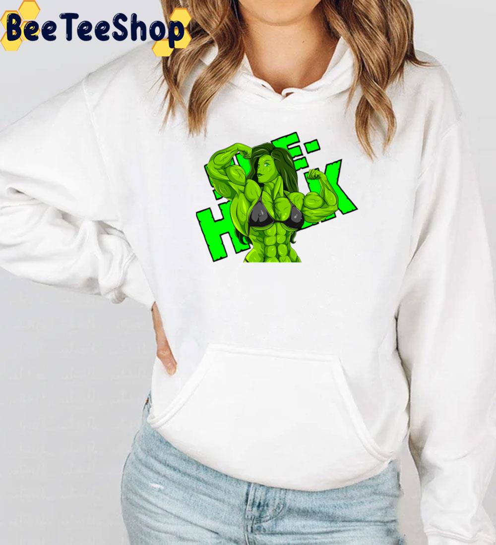 Green Neon She-Hulk Unisex T-Shirt Green Neon She-Hulk Unisex T-Shirt