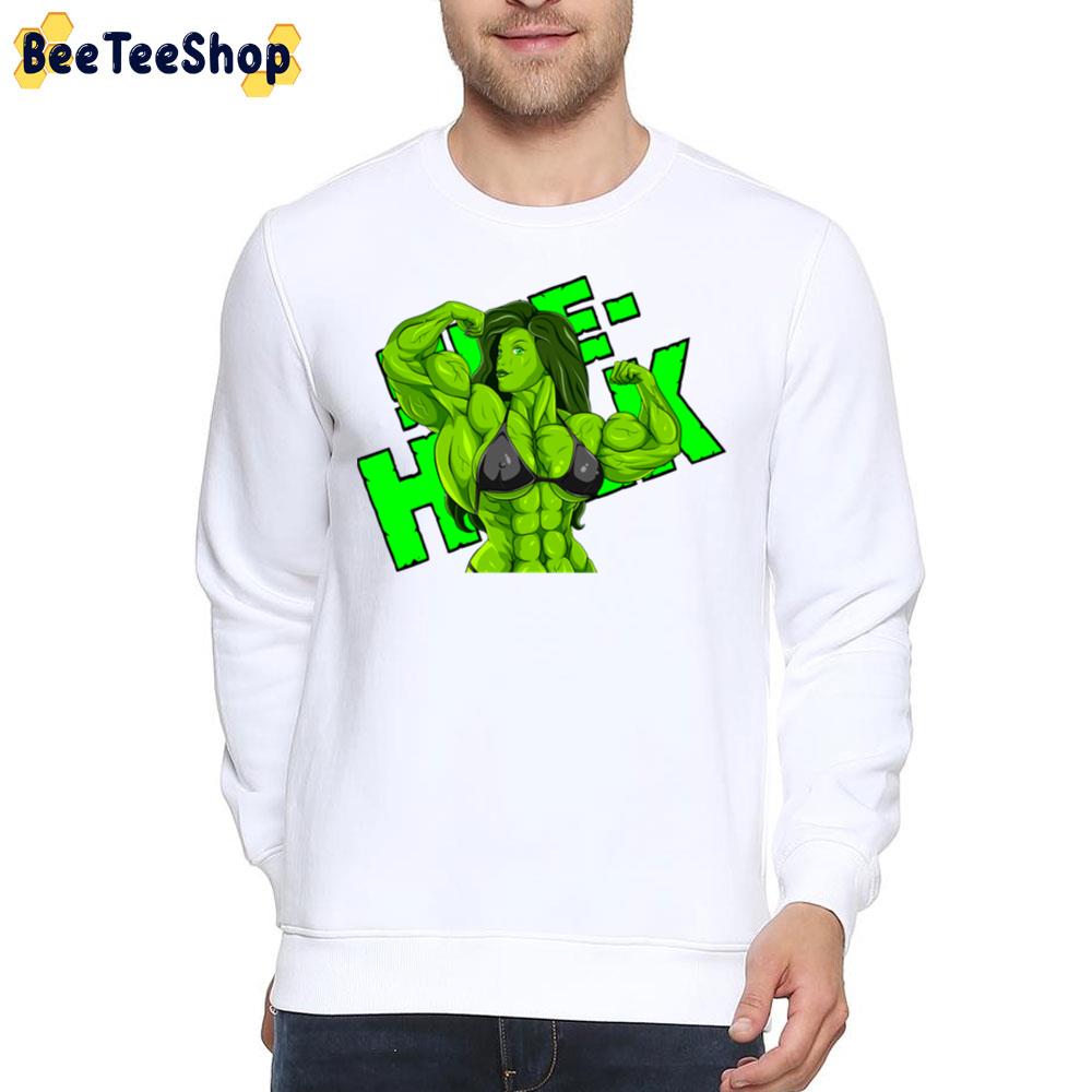 Green Neon She-Hulk Unisex T-Shirt Green Neon She-Hulk Unisex T-Shirt