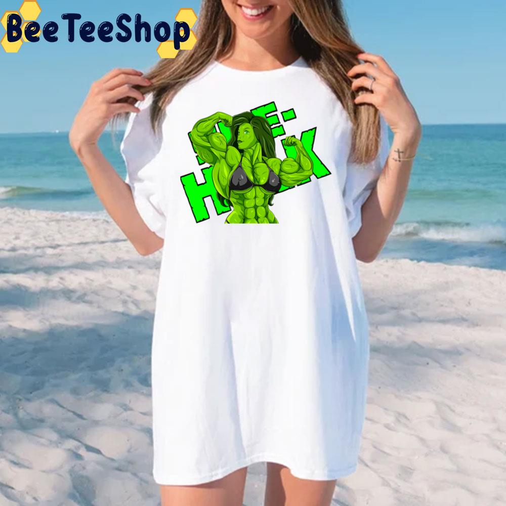 Green Neon She-Hulk Unisex T-Shirt Green Neon She-Hulk Unisex T-Shirt