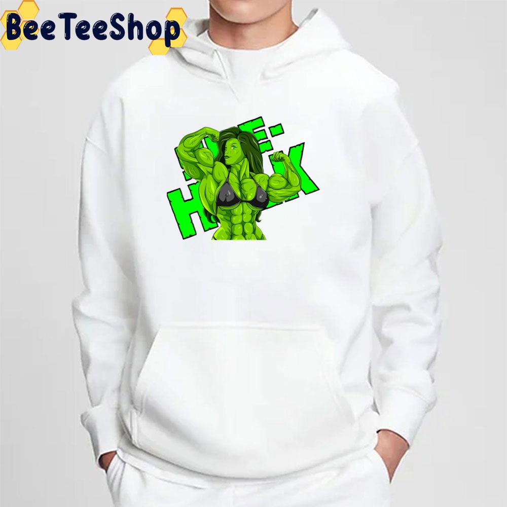 Green Neon She-Hulk Unisex T-Shirt Green Neon She-Hulk Unisex T-Shirt