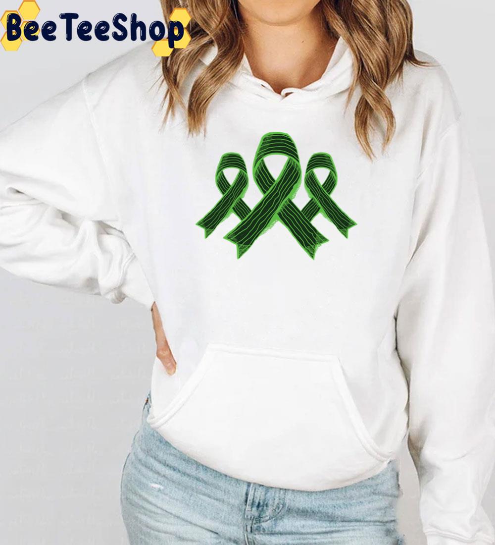 Green Ribbon Protest Against Ukraine Invasion Green Ribbon Unisex T-Shirt Green Ribbon Protest Against Ukraine Invasion Green Ribbon Unisex T-Shirt