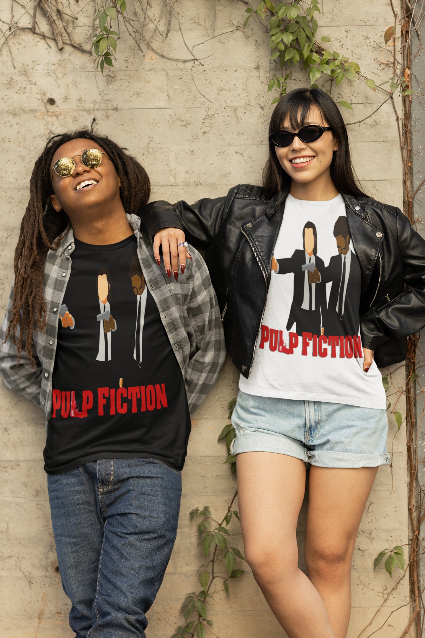 Guns Pulp Fiction Halloween Unisex T-Shirt Guns Pulp Fiction Halloween Unisex T-Shirt