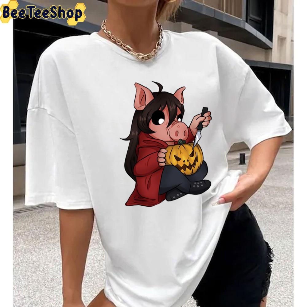 Halloween Piggy Unisex T-Shirt Halloween Piggy Unisex T-Shirt
