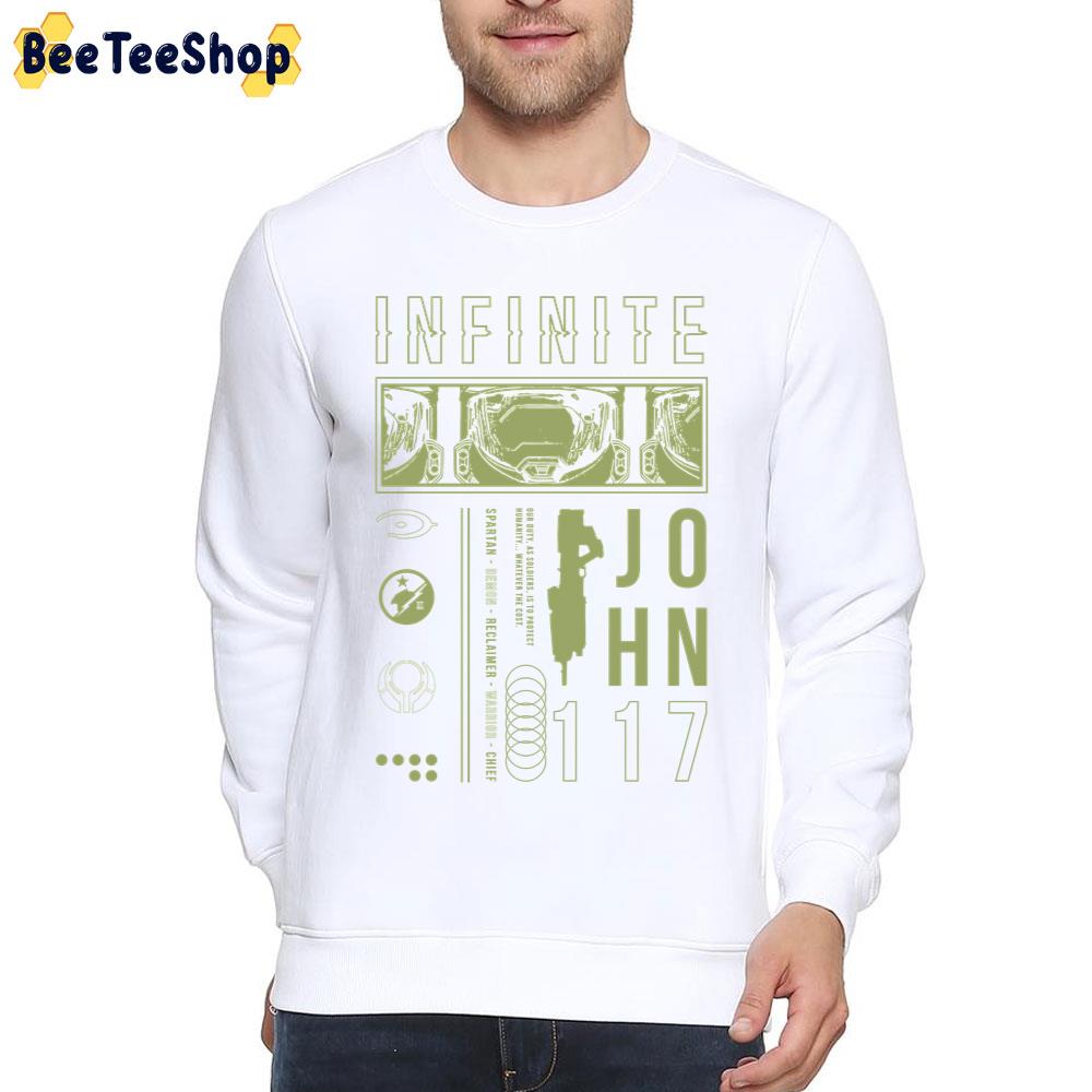 Halo Infinite Master Chief Aesthetic Game Unisex T-Shirt Halo Infinite Master Chief Aesthetic Game Unisex T-Shirt
