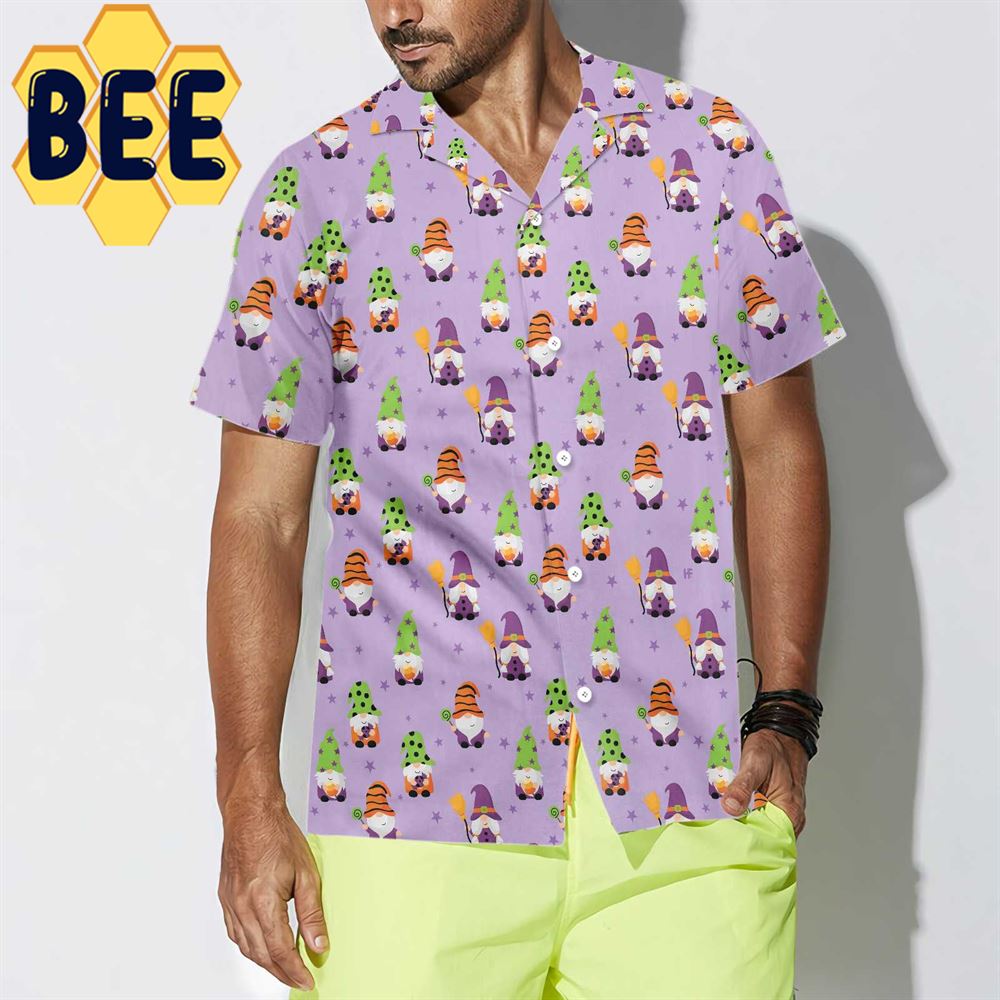 Happy Halloween Gnomes Hawaiian Shirt Happy Halloween Gnomes Hawaiian Shirt