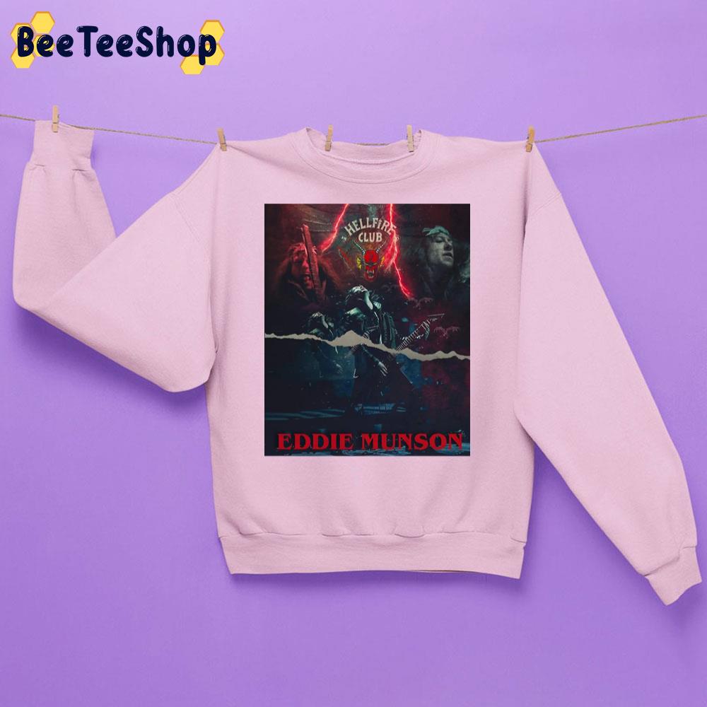 Hellfire Club Eddie Munson Stranger Things 4 2022 Movie Unisex Sweatshirt Hellfire Club Eddie Munson Stranger Things 4 2022 Movie Unisex Sweatshirt