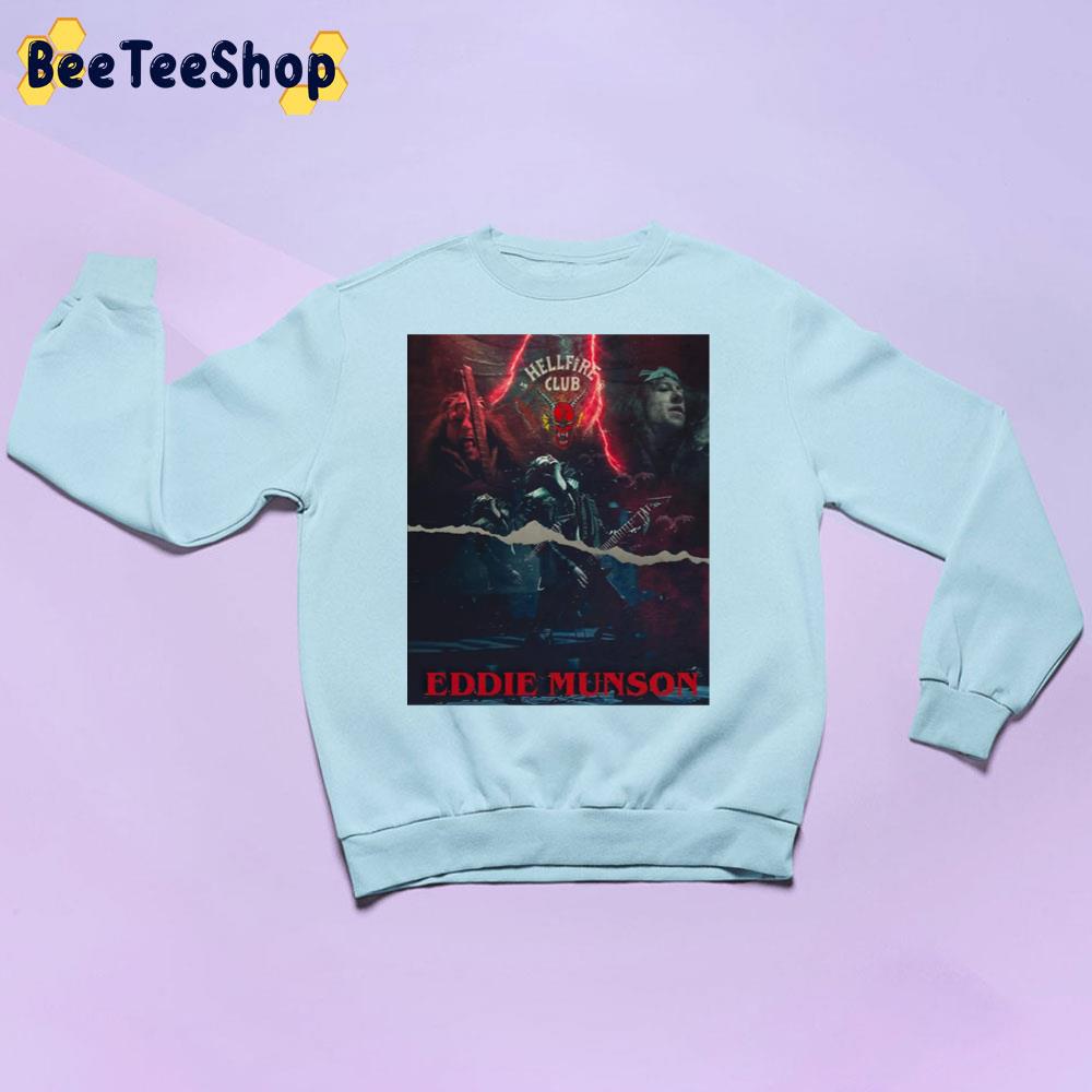 Hellfire Club Eddie Munson Stranger Things 4 2022 Movie Unisex Sweatshirt Hellfire Club Eddie Munson Stranger Things 4 2022 Movie Unisex Sweatshirt