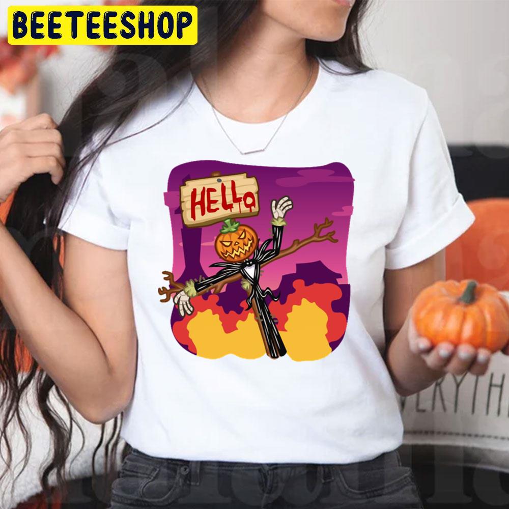 Hello The Nightmare Before Christmas Halloween Unisex T-Shirt Hello The Nightmare Before Christmas Halloween Unisex T-Shirt
