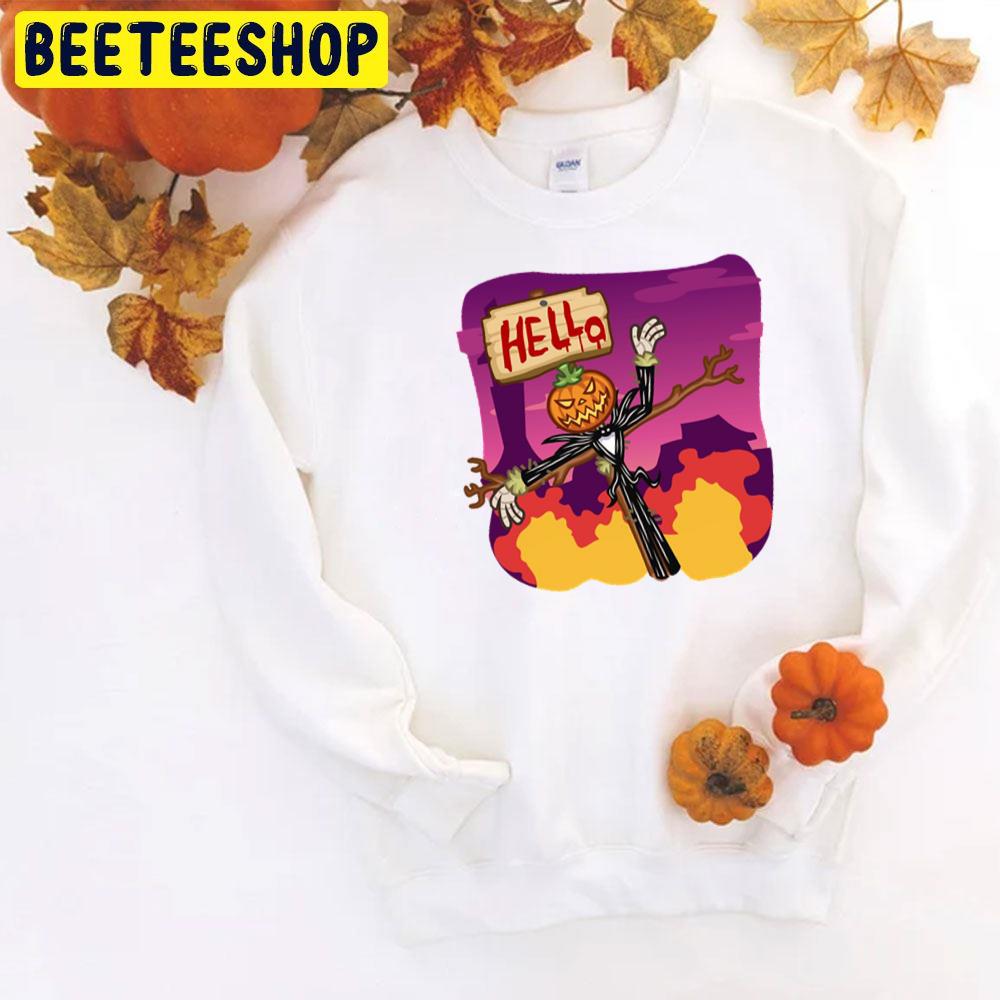 Hello The Nightmare Before Christmas Halloween Unisex T-Shirt Hello The Nightmare Before Christmas Halloween Unisex T-Shirt