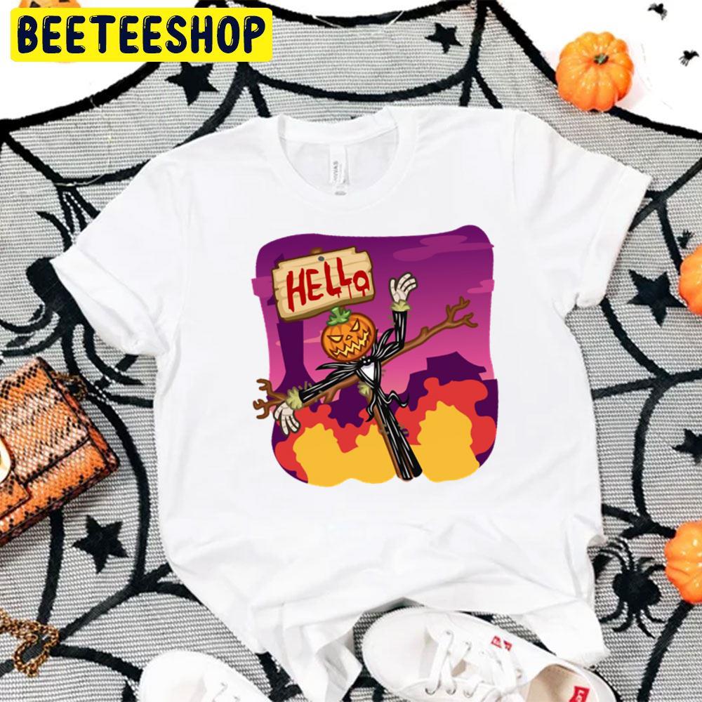 Hello The Nightmare Before Christmas Halloween Unisex T-Shirt Hello The Nightmare Before Christmas Halloween Unisex T-Shirt