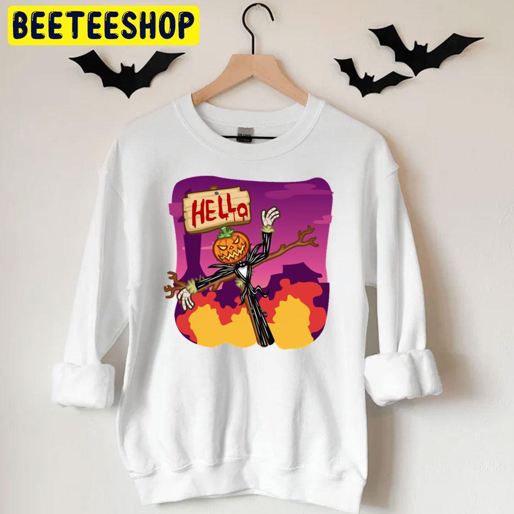Hello The Nightmare Before Christmas Halloween Unisex T-Shirt Hello The Nightmare Before Christmas Halloween Unisex T-Shirt
